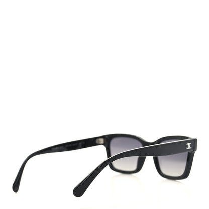 Chanel Acetate Square Sunglasses 5417 Black 4 of 7