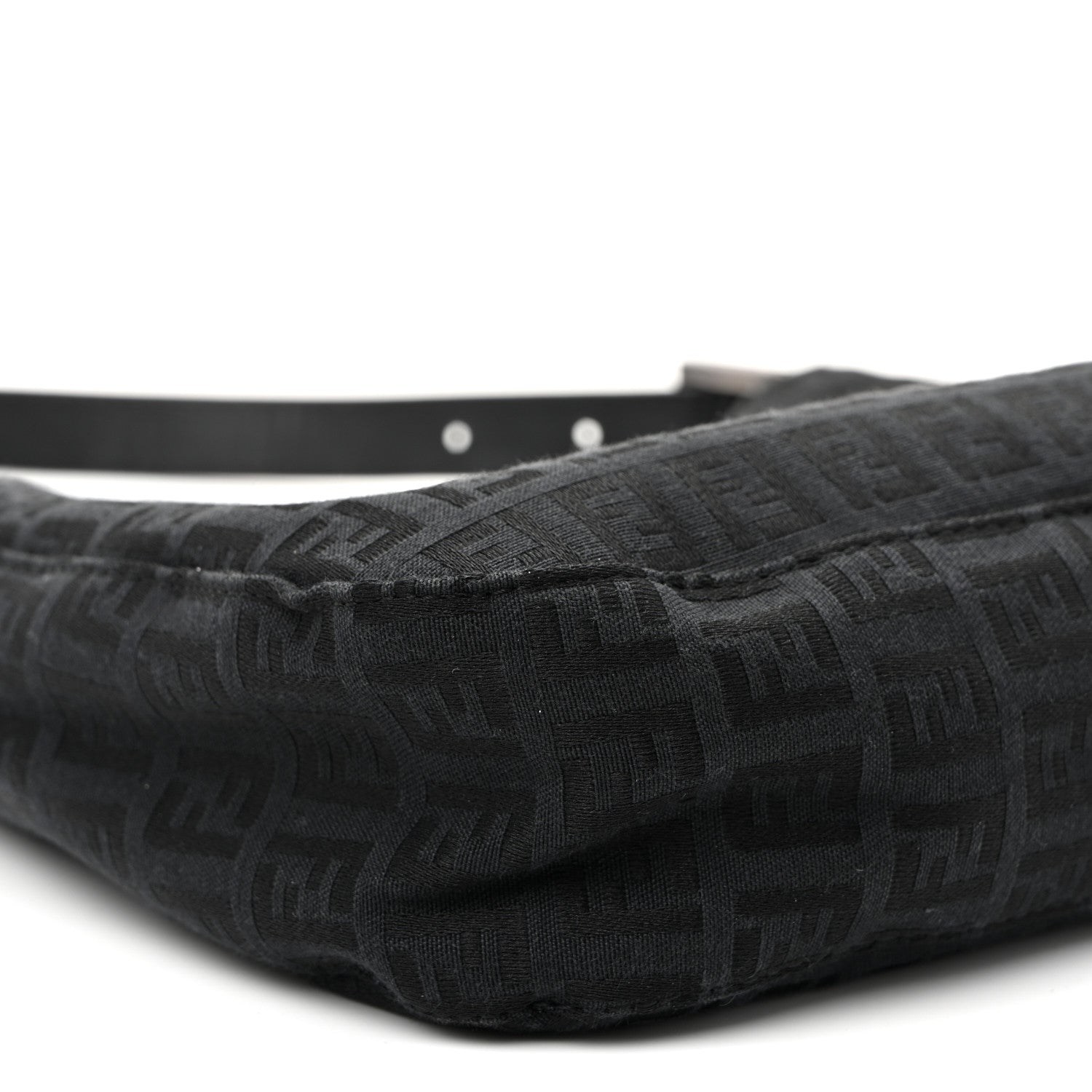 Fendi Zucchino Small Hobo Black 8 of 11