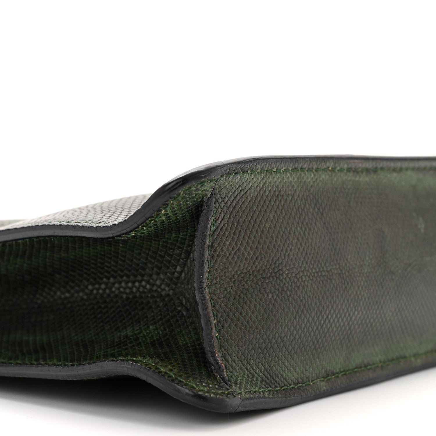 Bulgari Shiny Lizard Serpenti Forever Medium Shoulder Bag Green 9 of 10