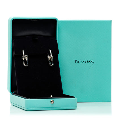 Tiffany Sterling Silver Large HardWear Link Earrings 5 of 5