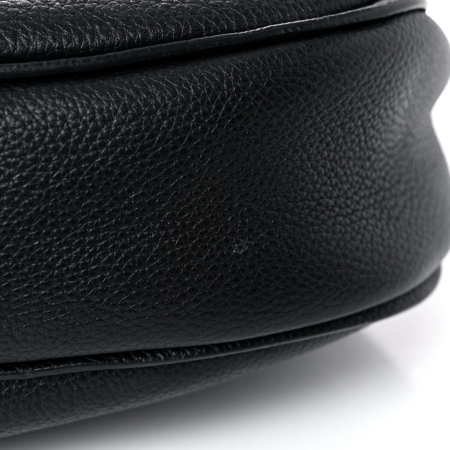 Salvatore Ferragamo Calfskin Reverse Hobo Black 11 of 13