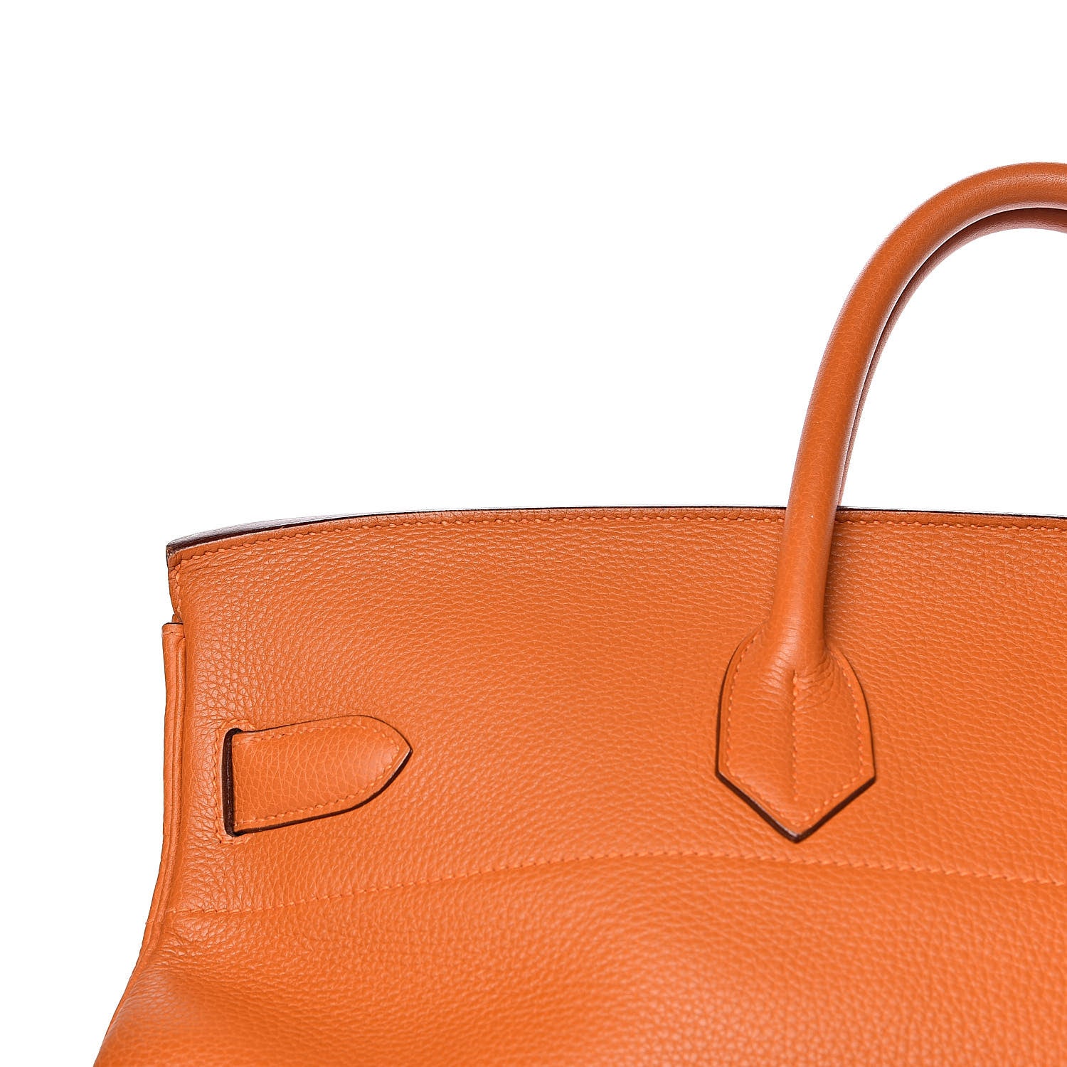 Hermes Togo HAC Travel Birkin 50 Orange 23 of 27