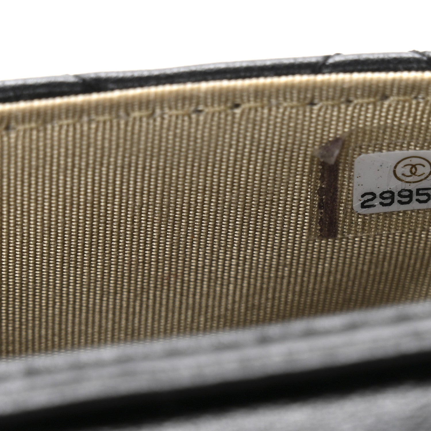Chanel Lambskin Quilted Pearl Crush Waist Bag Black 8 of 12