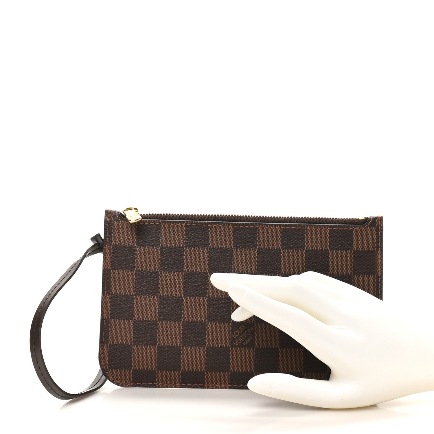 Louis Vuitton Damier Ebene Neverfull PM Pochette 2 of 7