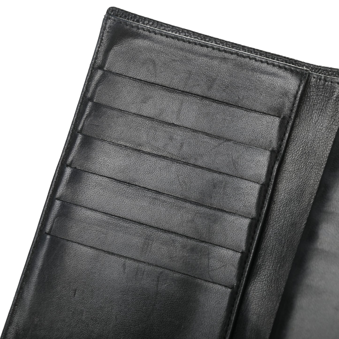 Caviar Timeless CC French Wallet Black
