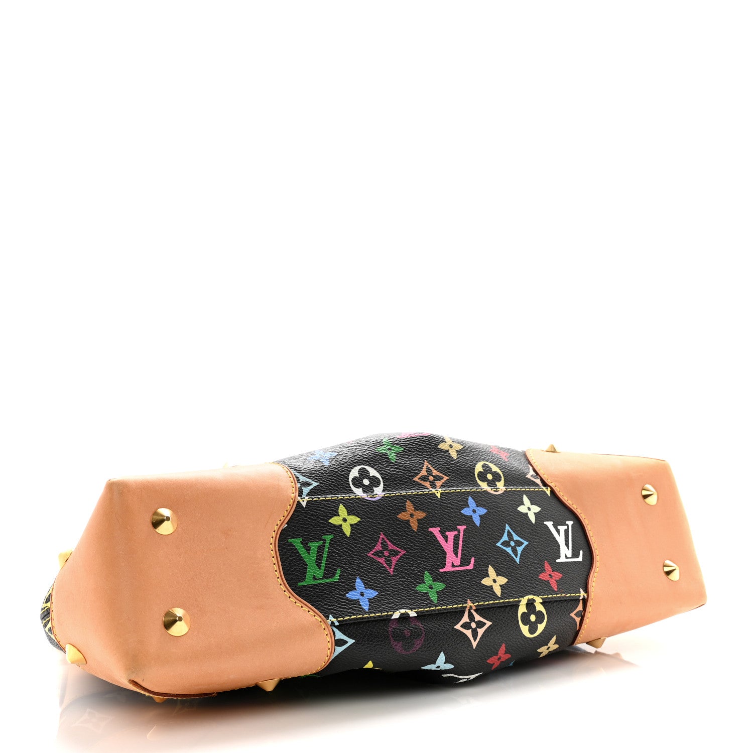 Louis Vuitton Monogram Multicolor Judy MM Black 4 of 12
