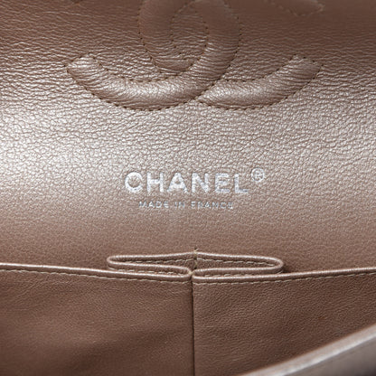 Chanel Metallic Lambskin Quilted Medium Double Flap Gold 8 of 10