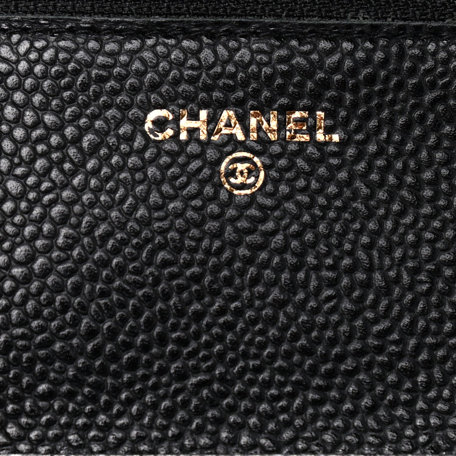 Chanel Caviar Quilted Wallet On Chain WOC Black 6 of 10