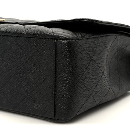 Chanel Caviar Quilted Maxi Double Flap Black 11 of 11
