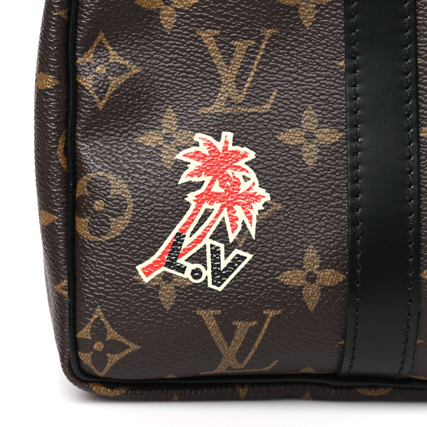 Monogram My World Tour Speedy Bandouliere 30 Black