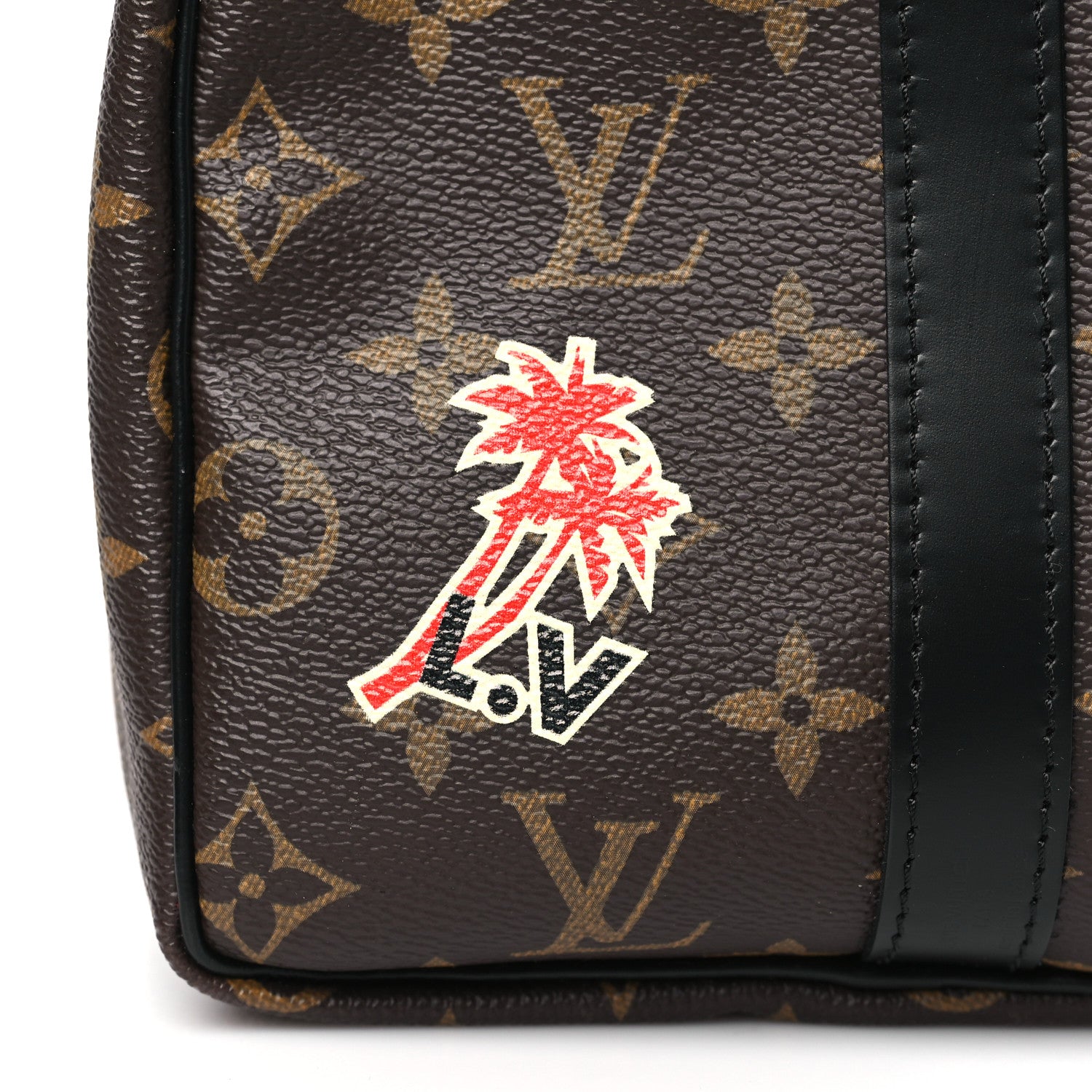 Louis Vuitton Monogram My World Tour Speedy Bandouliere 30 Black 7 of 7