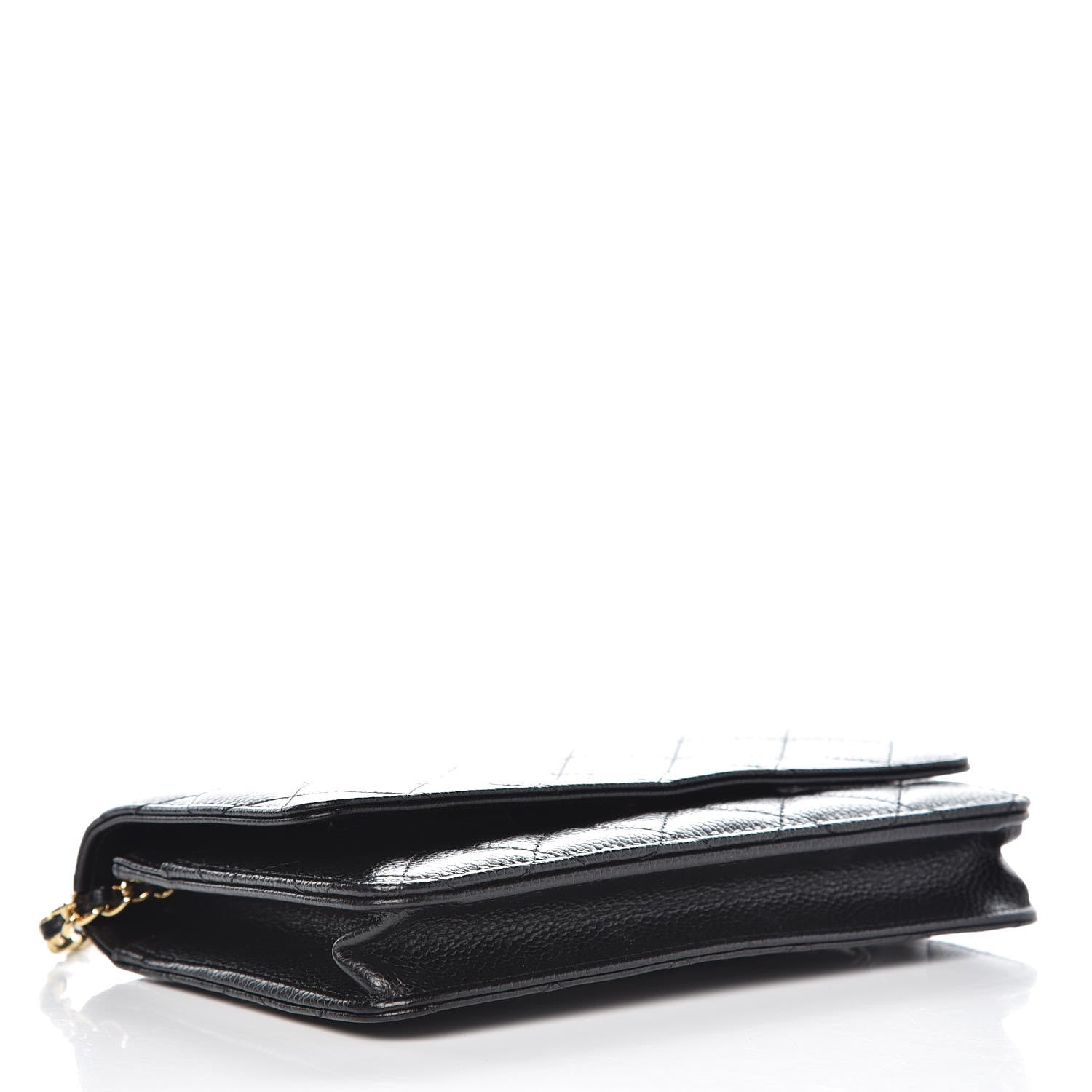 Chanel Caviar Quilted Wallet On Chain WOC Black 4 of 9