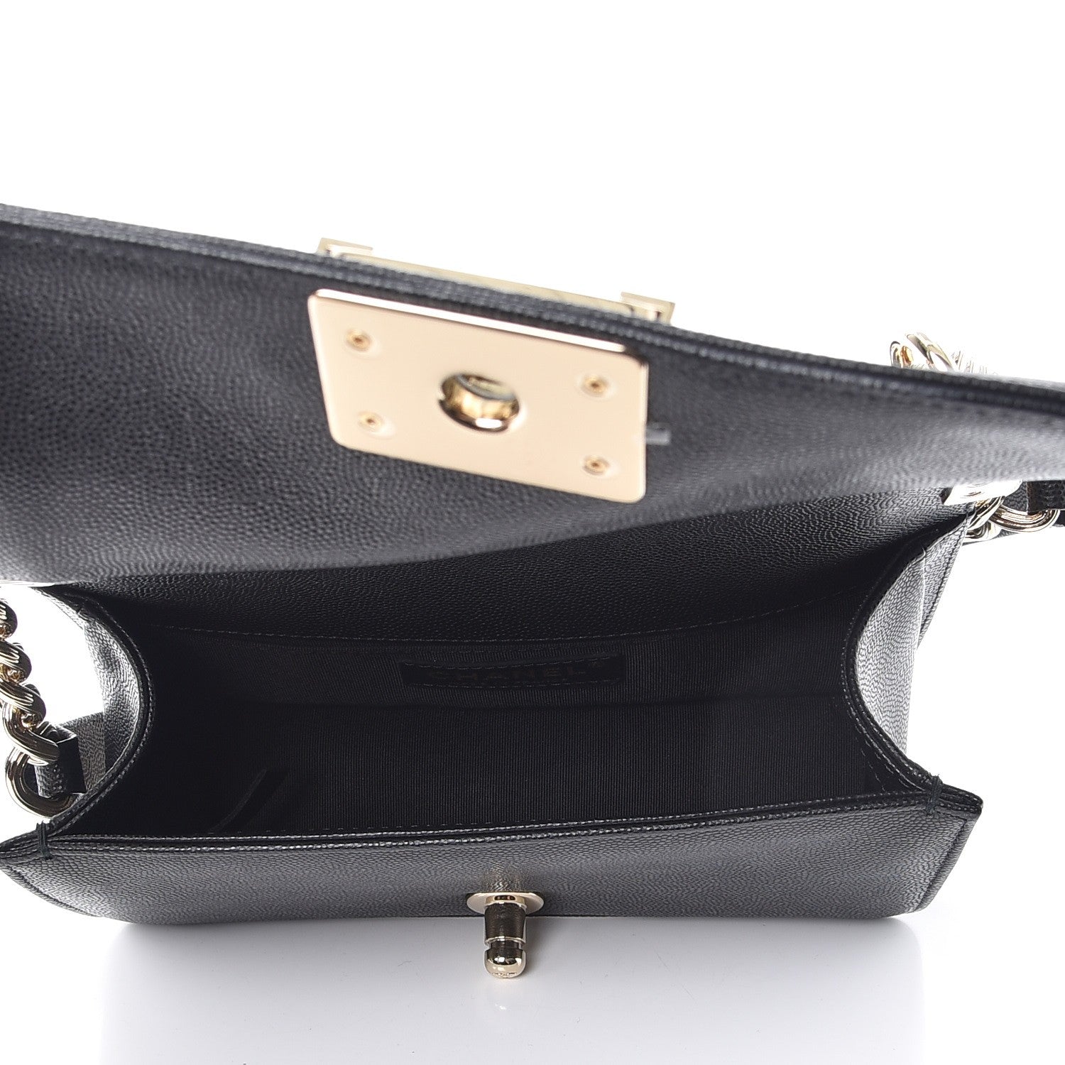Chanel Caviar Quilted Small Boy Flap Black 6 of 9