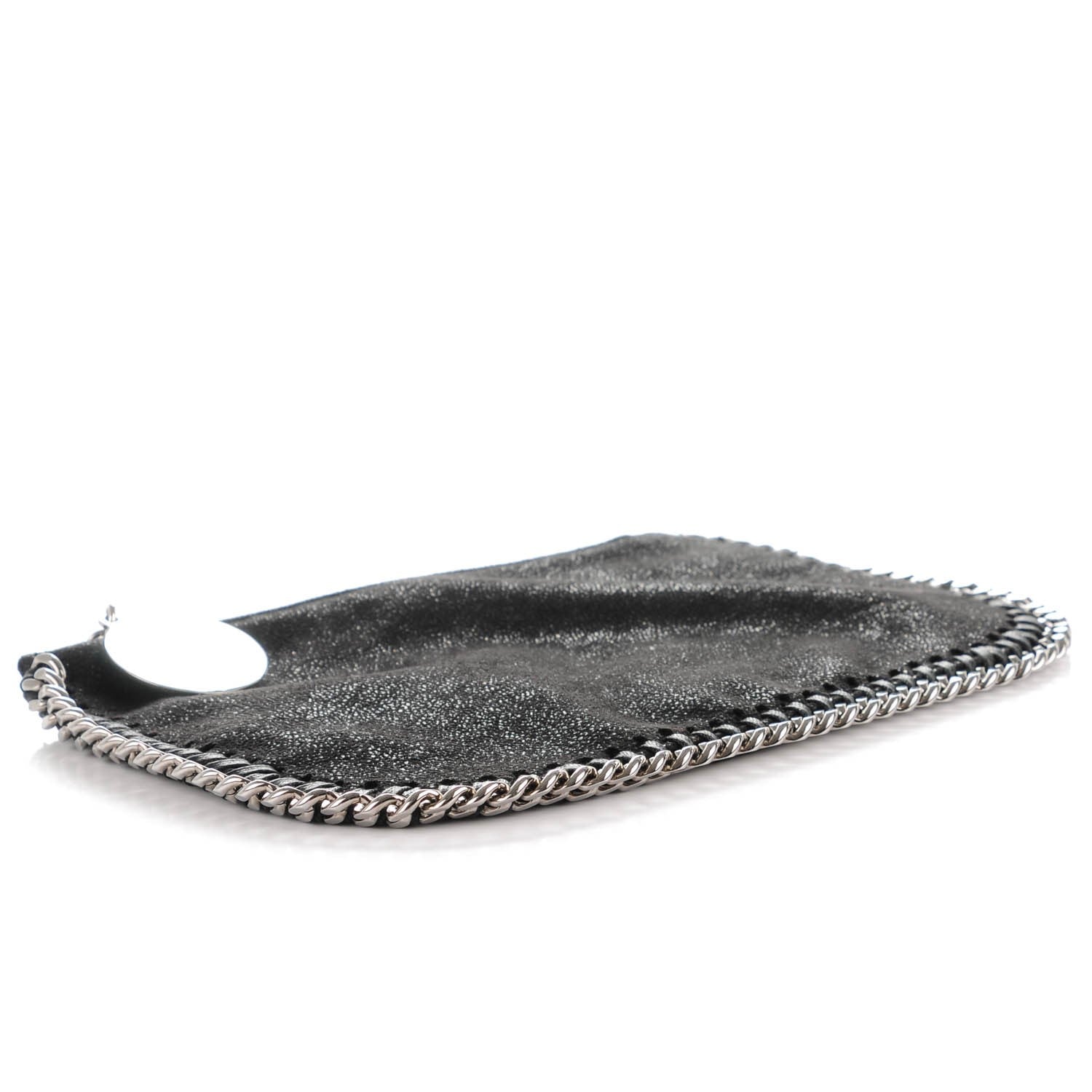 Stella McCartney Shaggy Deer Falabella Wristlet Black 4 of 7
