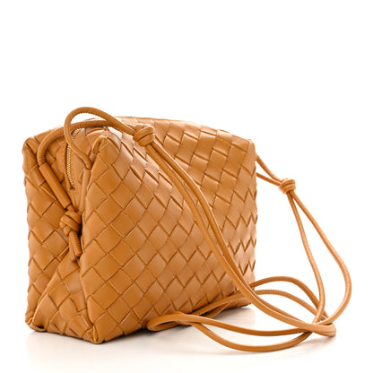 Bottega Veneta Nappa Intrecciato Small Loop Camera Bag Camel 3 of 10