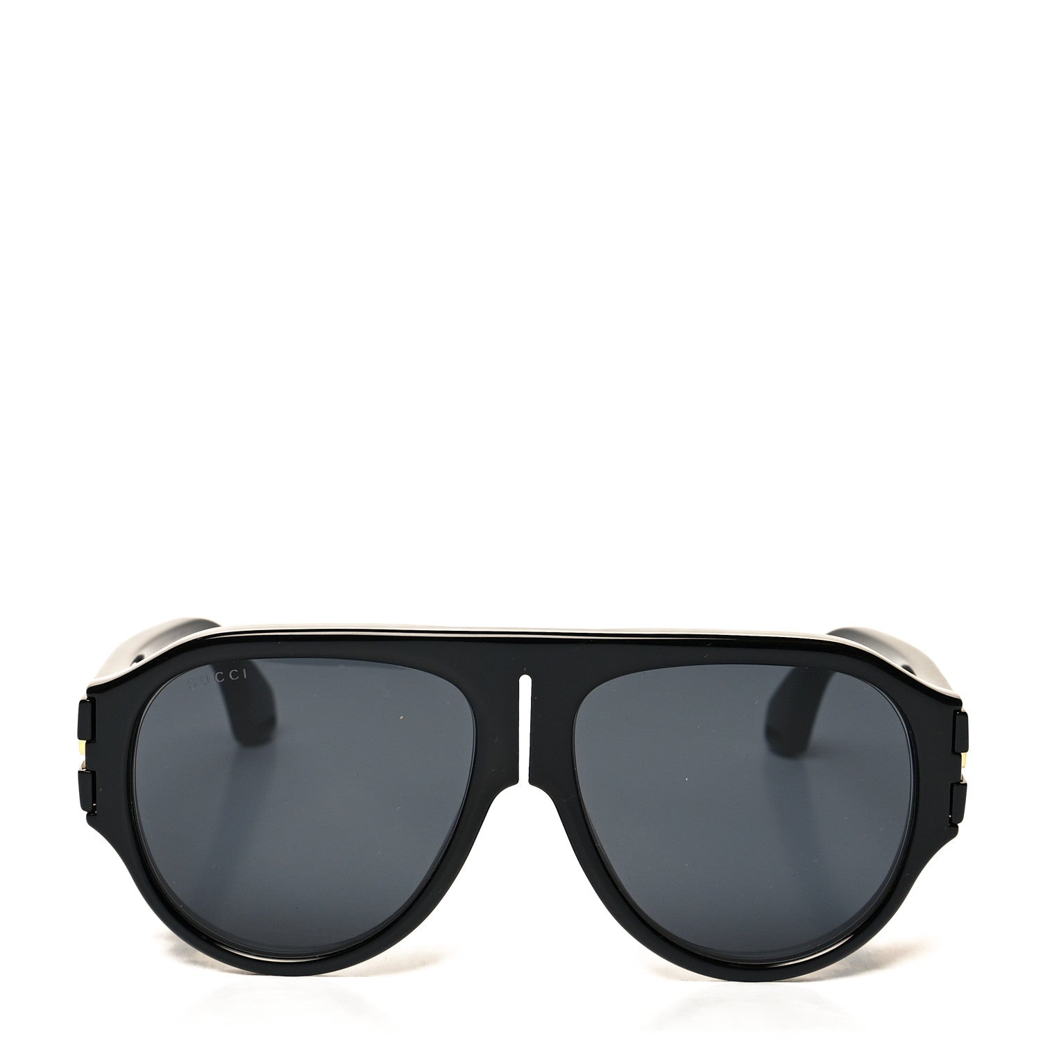 Gucci Acetate Aviator Sunglasses GG0665S Black 2 of 10