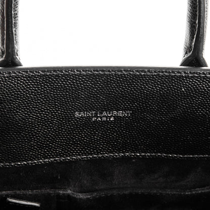 Saint Laurent Grain De Poudre Studded Nano Sac De Jour Black 6 of 6