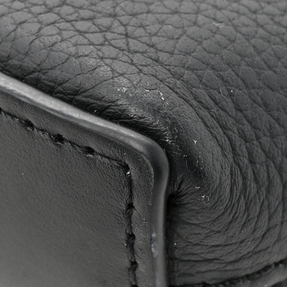 Louis Vuitton Grained Calfskin Aerogram Takeoff Pouch Black 11 of 11