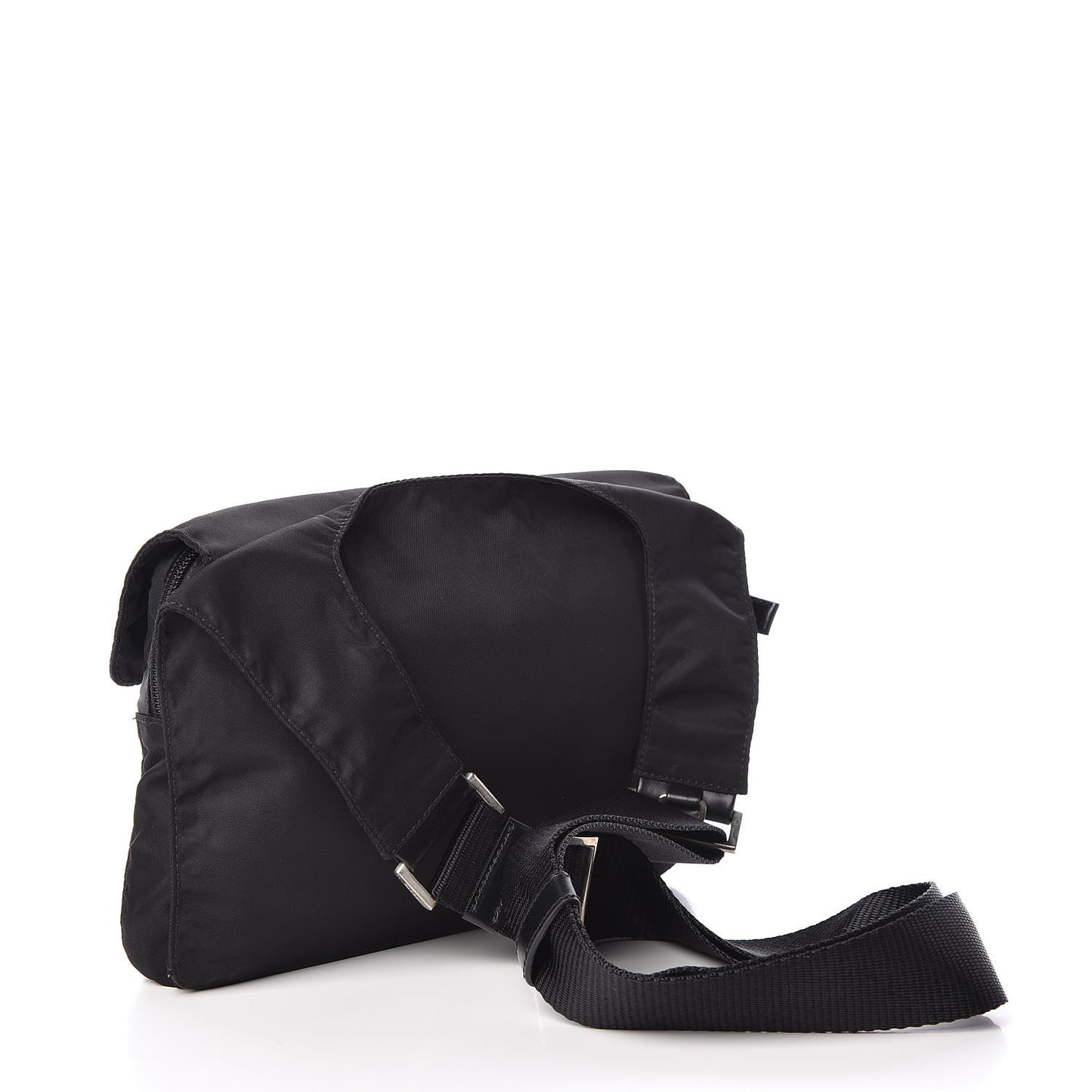Nylon Vela Messenger Black