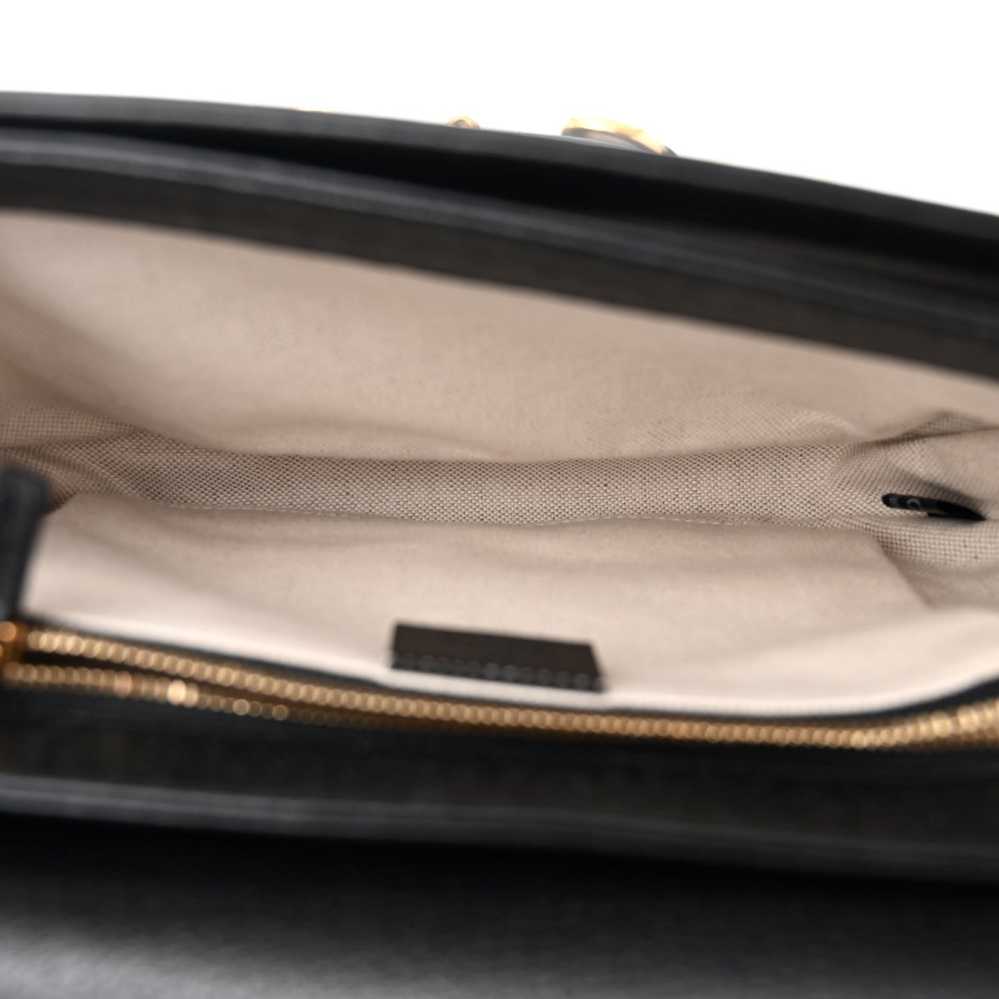 Jacquard Black Denim GG Monogram Textured Dollar Calfskin Horsebit 1955 Shoulder Bag Black Ivory