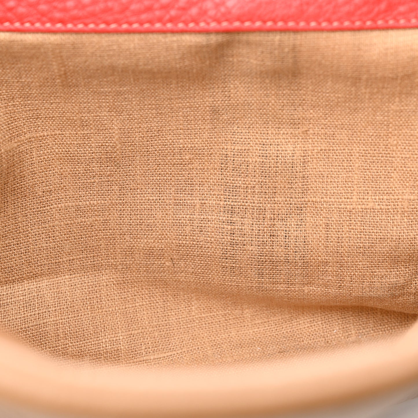 Calfskin Romano Selleria Firenze Frame Bag Saddler Red