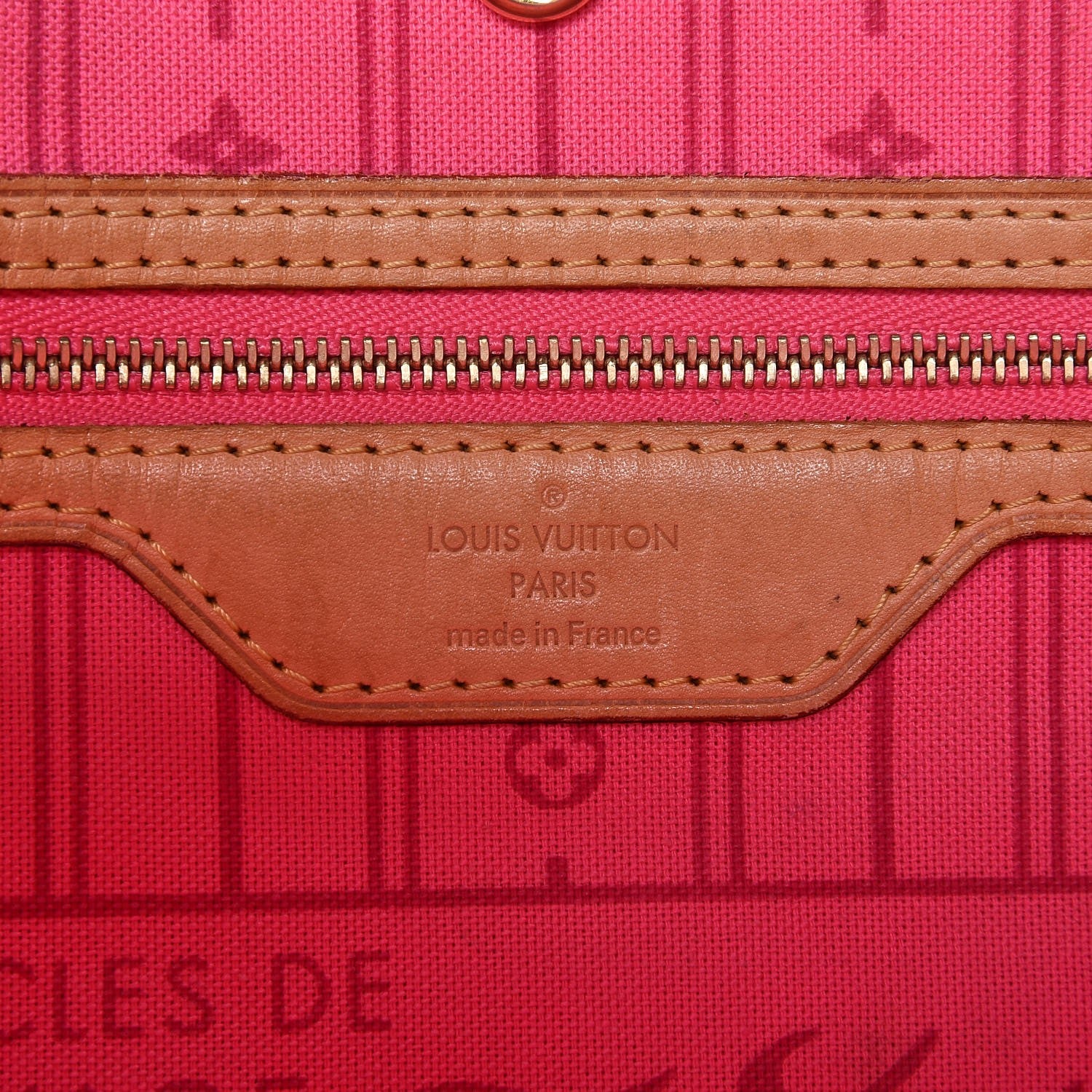 Louis Vuitton Monogram Roses Neverfull MM 9 of 10