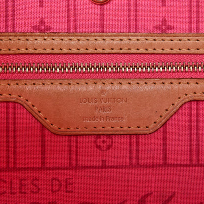 Louis Vuitton Monogram Roses Neverfull MM 9 of 10
