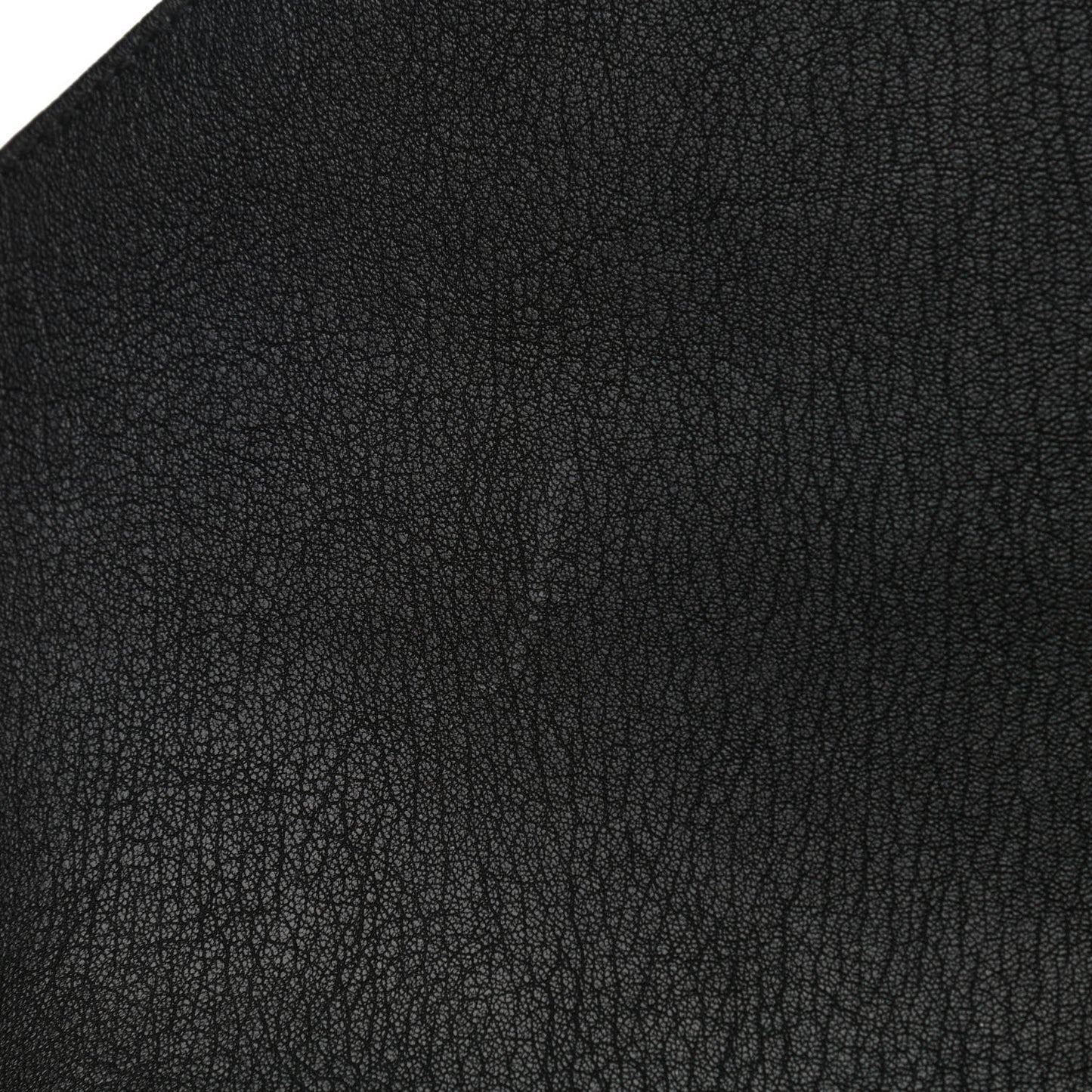 Sheepskin Matelasse Chevron Monogram Large College Satchel Black