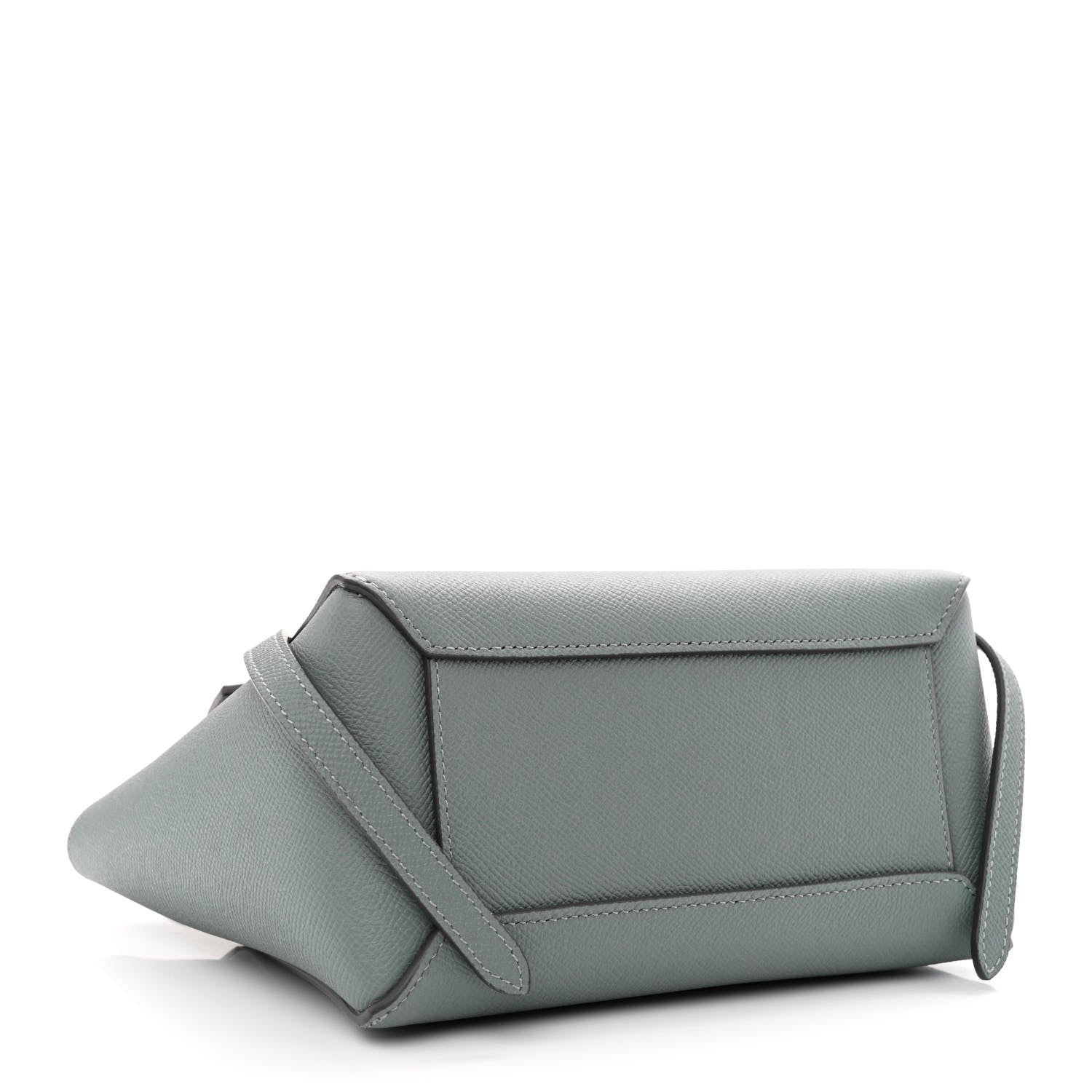 Celine Grained Calfskin Nano Belt Bag Storm 4 of 10