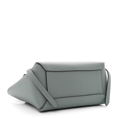 Celine Grained Calfskin Nano Belt Bag Storm 4 of 10