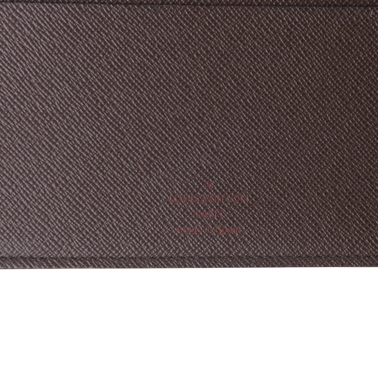 Damier Ebene Desk Agenda Cover