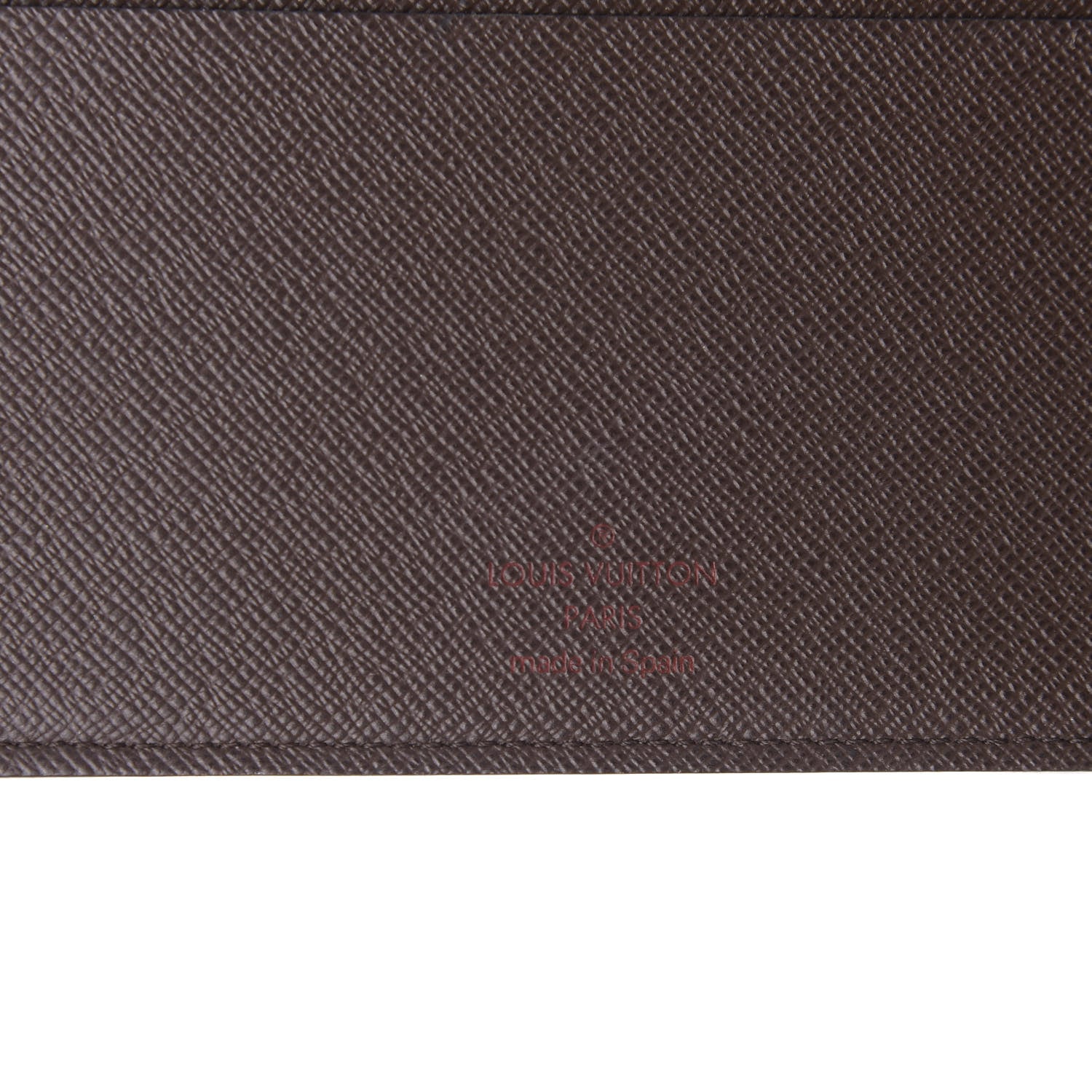 Louis Vuitton Damier Ebene Desk Agenda Cover 6 of 7