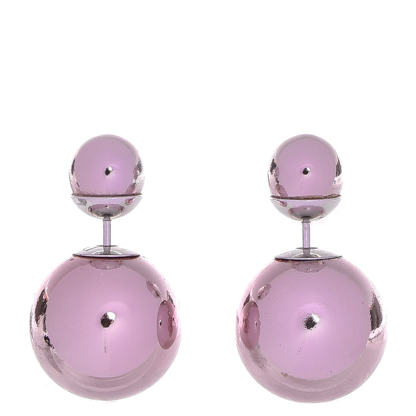 Mise En Dior Tribal Earrings Pink