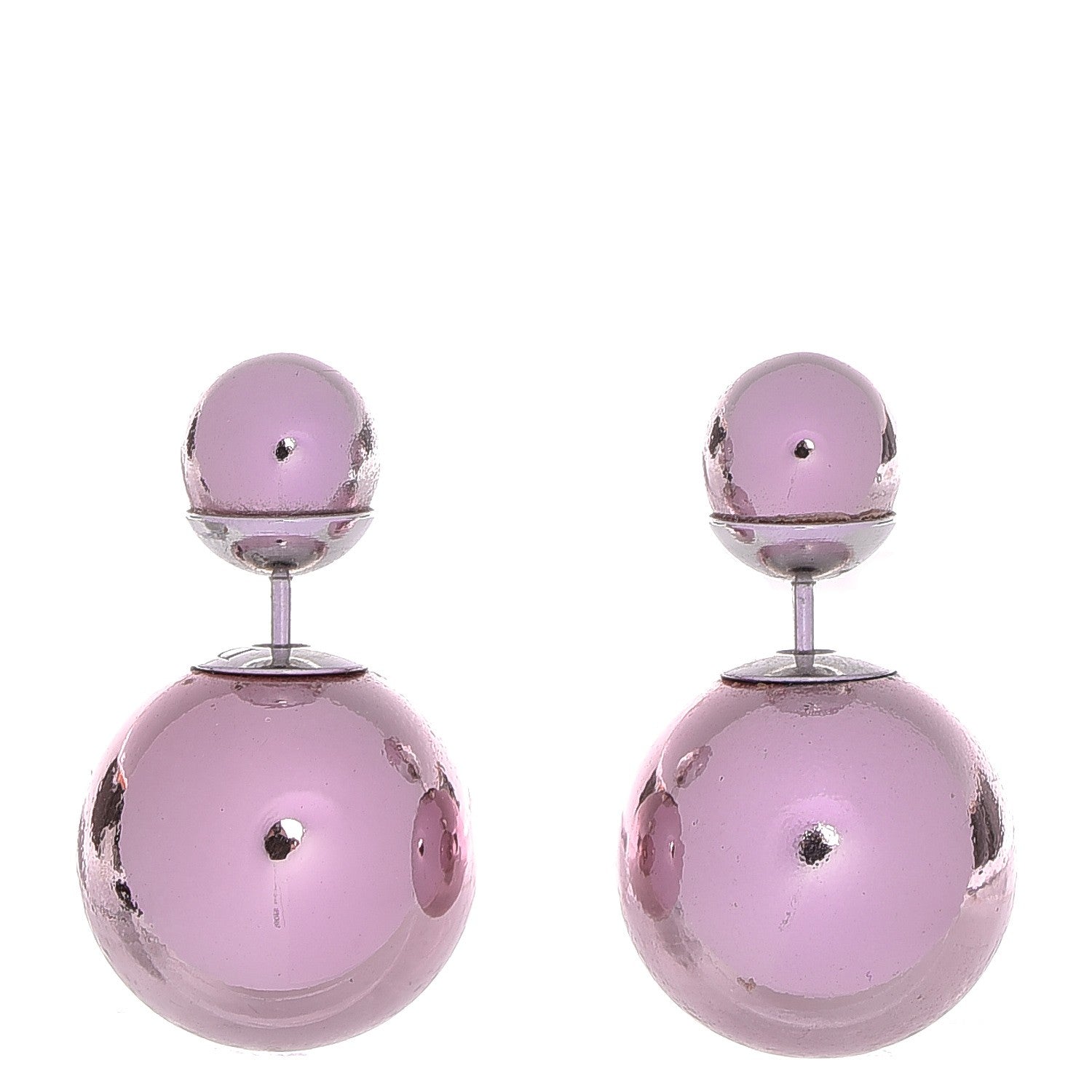 Christian Dior Mise En Dior Tribal Earrings Pink 1 of 4
