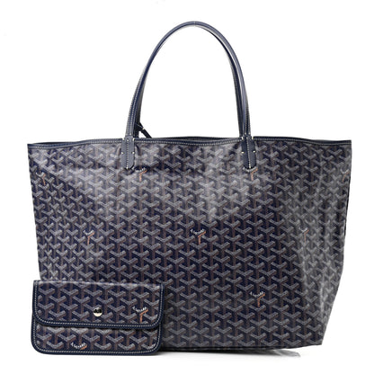 Goyard Goyardine Saint Louis GM Navy 1 of 9