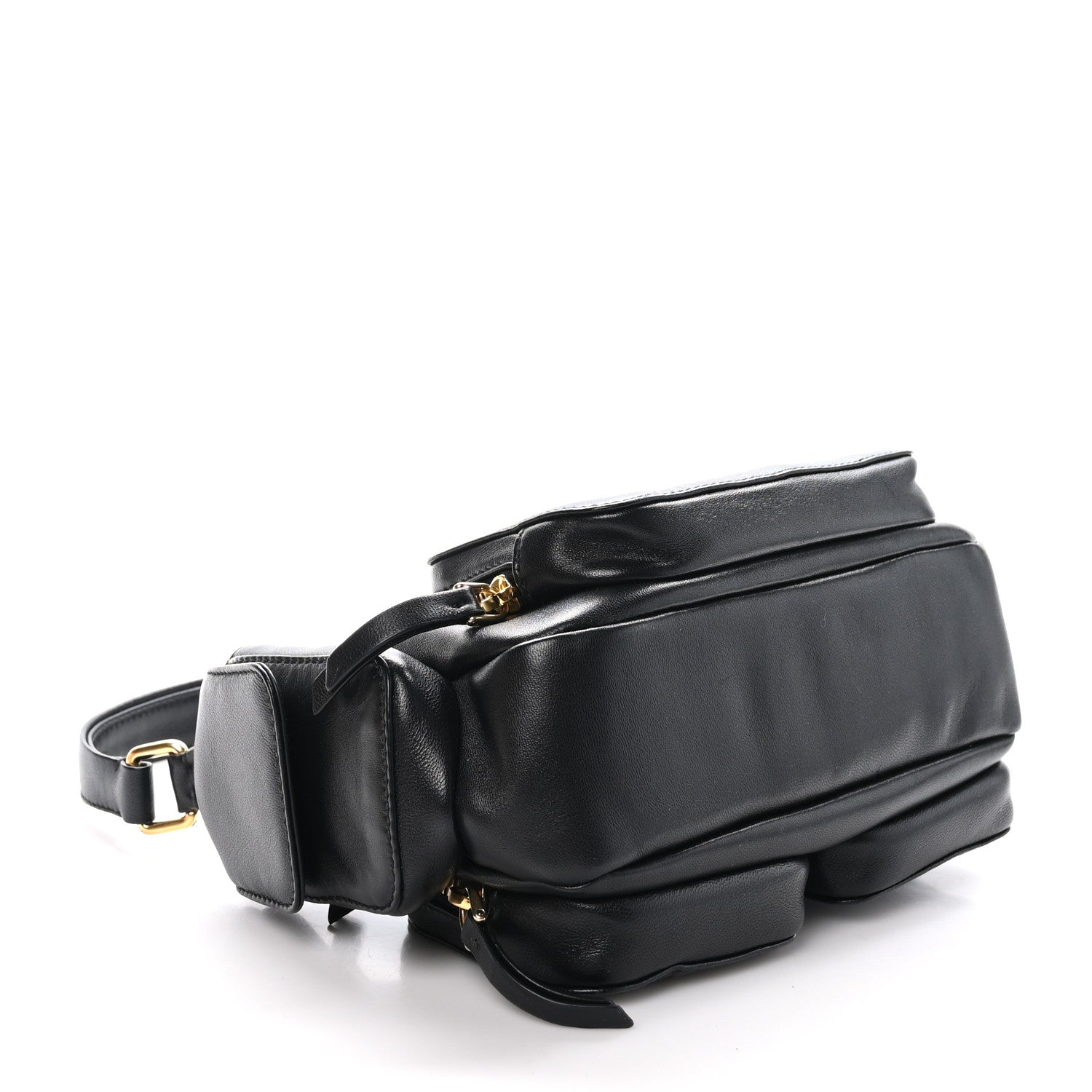 Miu Miu Nappa Multi Pocket Hobo Black 4 of 9