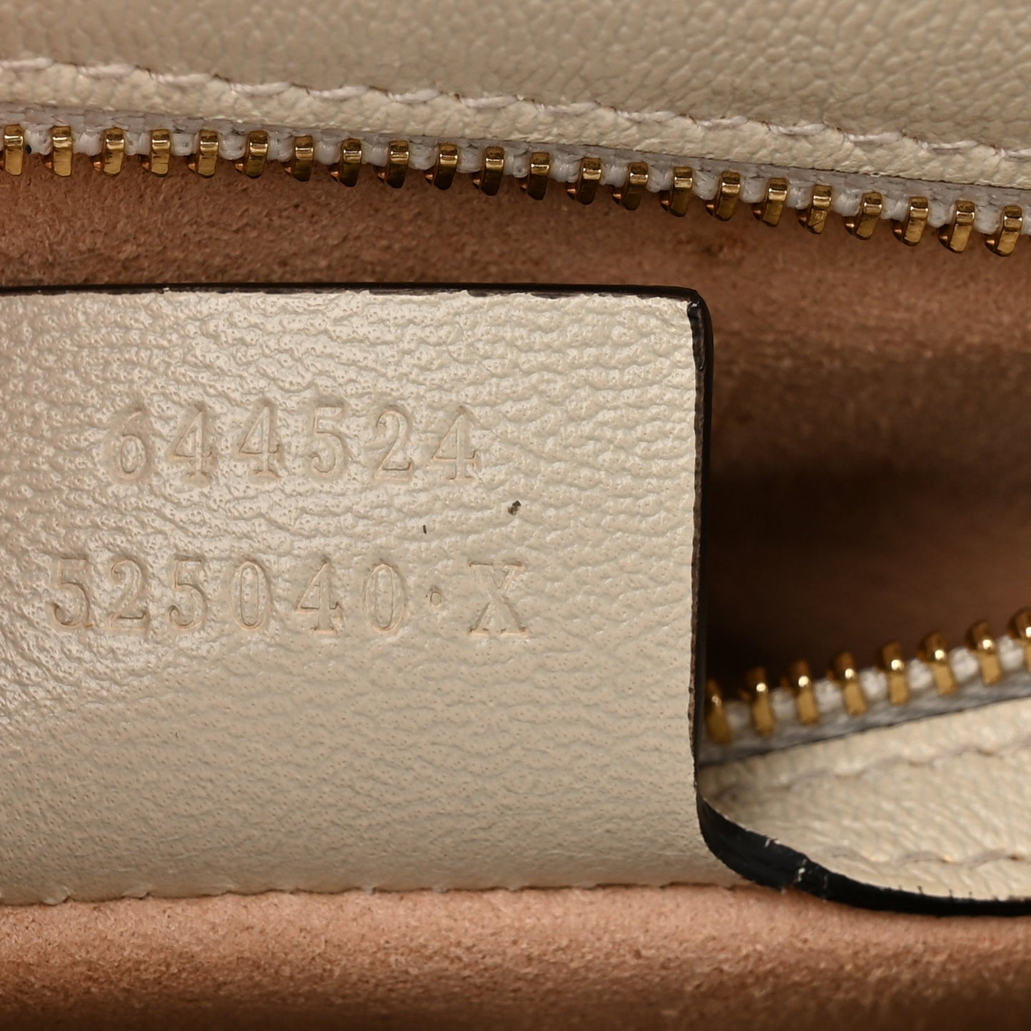 GG Supreme Monogram Calfskin Small Padlock Messenger Shoulder Bag Beige Mystic White Sun Oil
