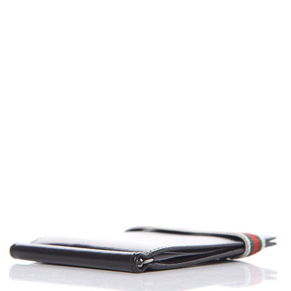 Gucci Calfskin Web Bi-Fold Wallet Black 4 of 7