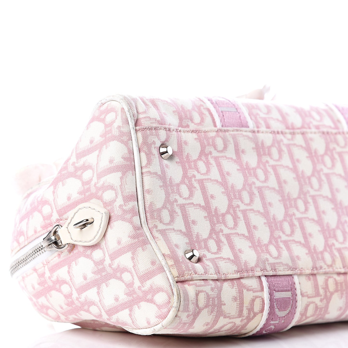 Monogram Girly Boston Pink
