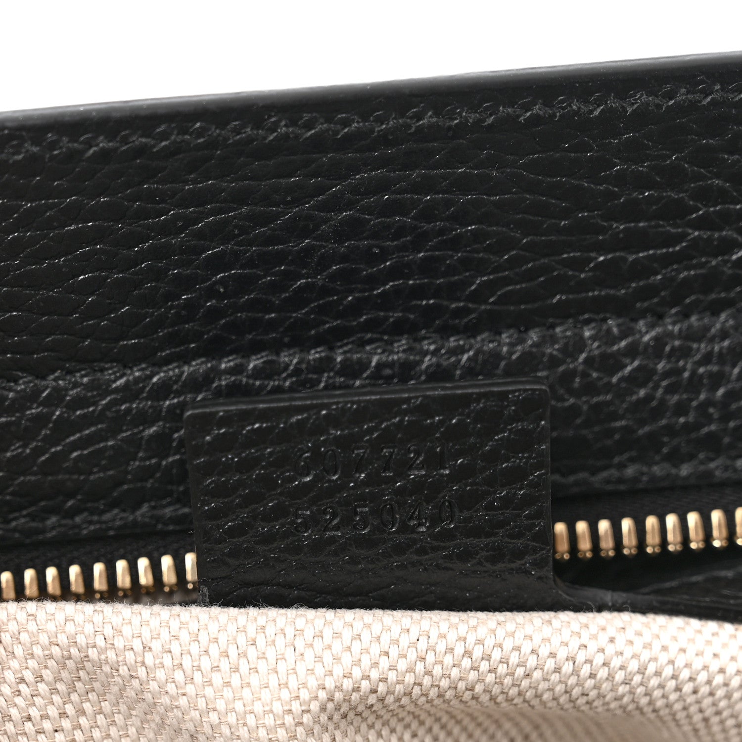 Gucci Dollar Calfskin Large Soho Top Handle Satchel Black 6 of 8