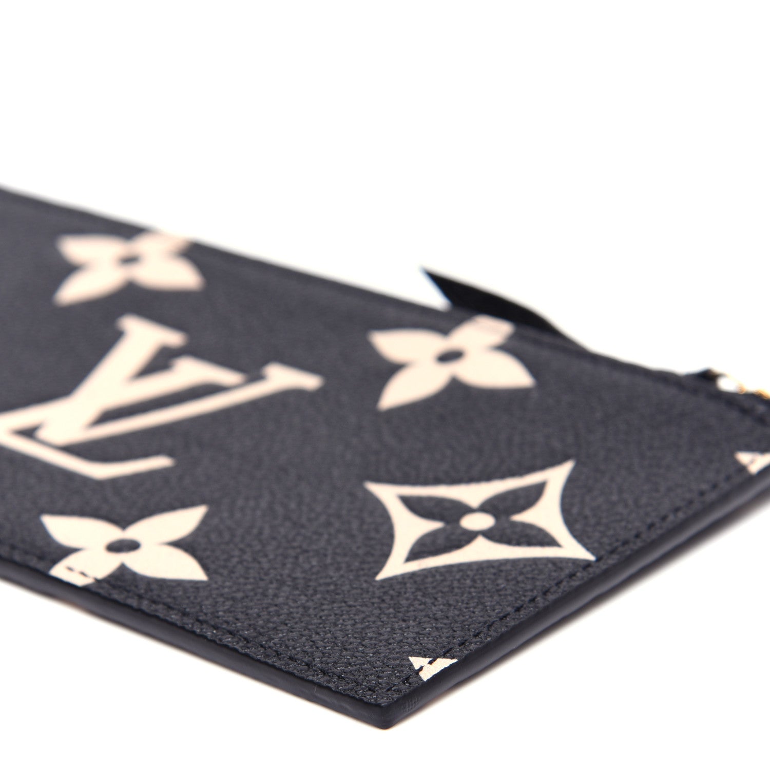 Louis Vuitton Empreinte Monogram Giant Crafty Pochette Felicie Black Creme 15 of 23