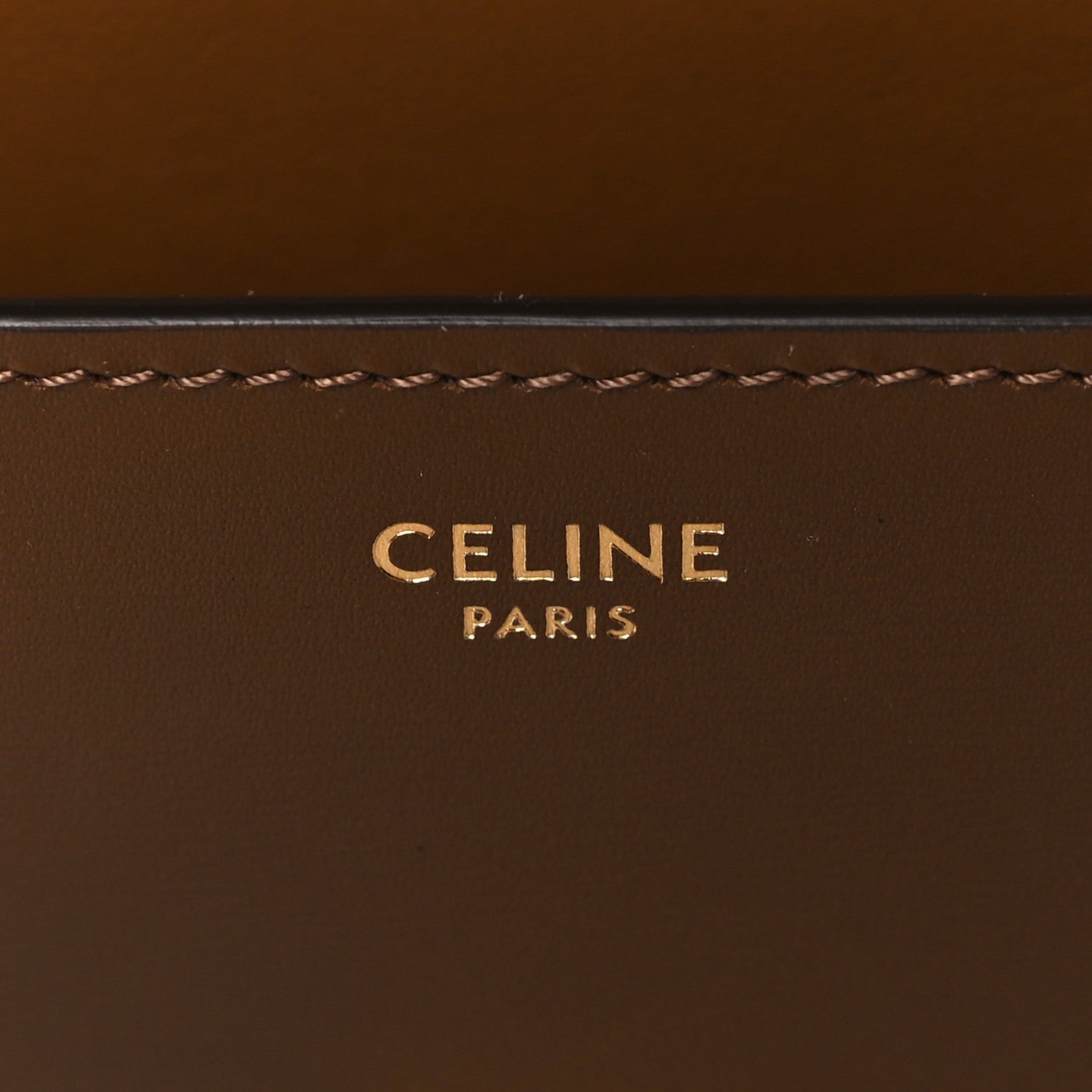 Celine Box Calfskin Medium Classic Box Flap Bag Camel 6 of 9