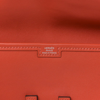 Hermes Swift Jige Elan 29 Clutch Capucine 6 of 6