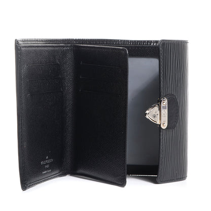 Louis Vuitton Epi Koala Wallet Black 5 of 7
