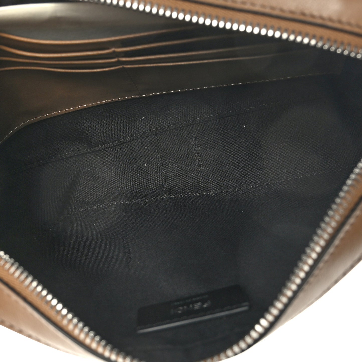 Glazed Fabric Vitello Cover FF 1974 Diagonal Bi-Color Medium Camera Case Tobacco Moro Sand Black