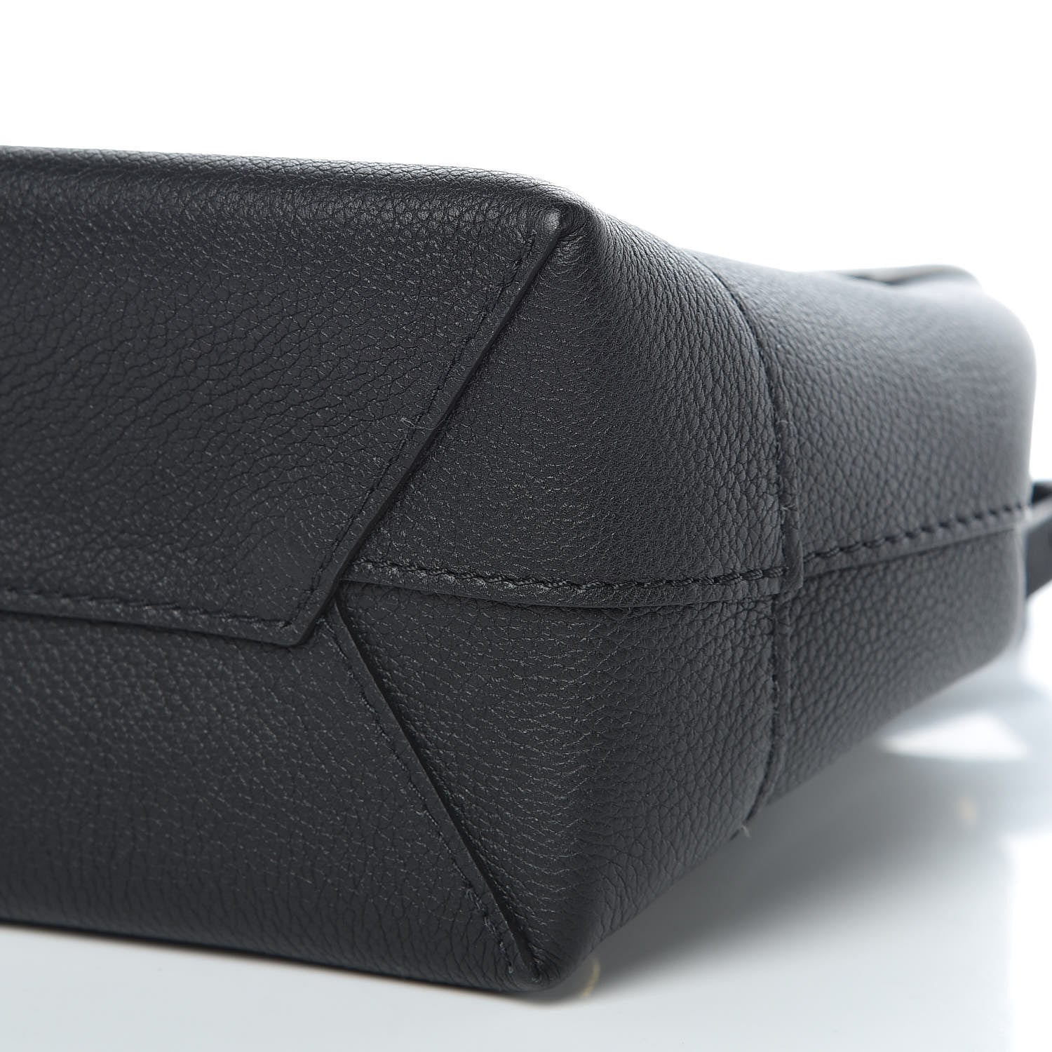 Louis Vuitton Calfskin Lockme Mini Backpack Black 6 of 9