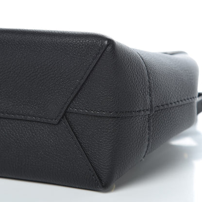 Louis Vuitton Calfskin Lockme Mini Backpack Black 6 of 9