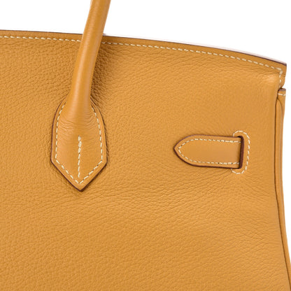 Hermes Togo Birkin 35 Curry 30 of 38