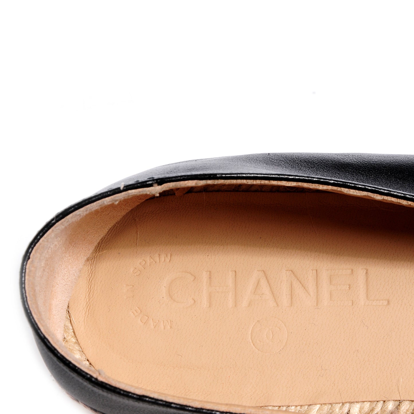 Lambskin Espadrilles Black 41