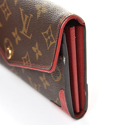 Louis Vuitton Monogram Sarah Retiro Wallet Cherry 12 of 14